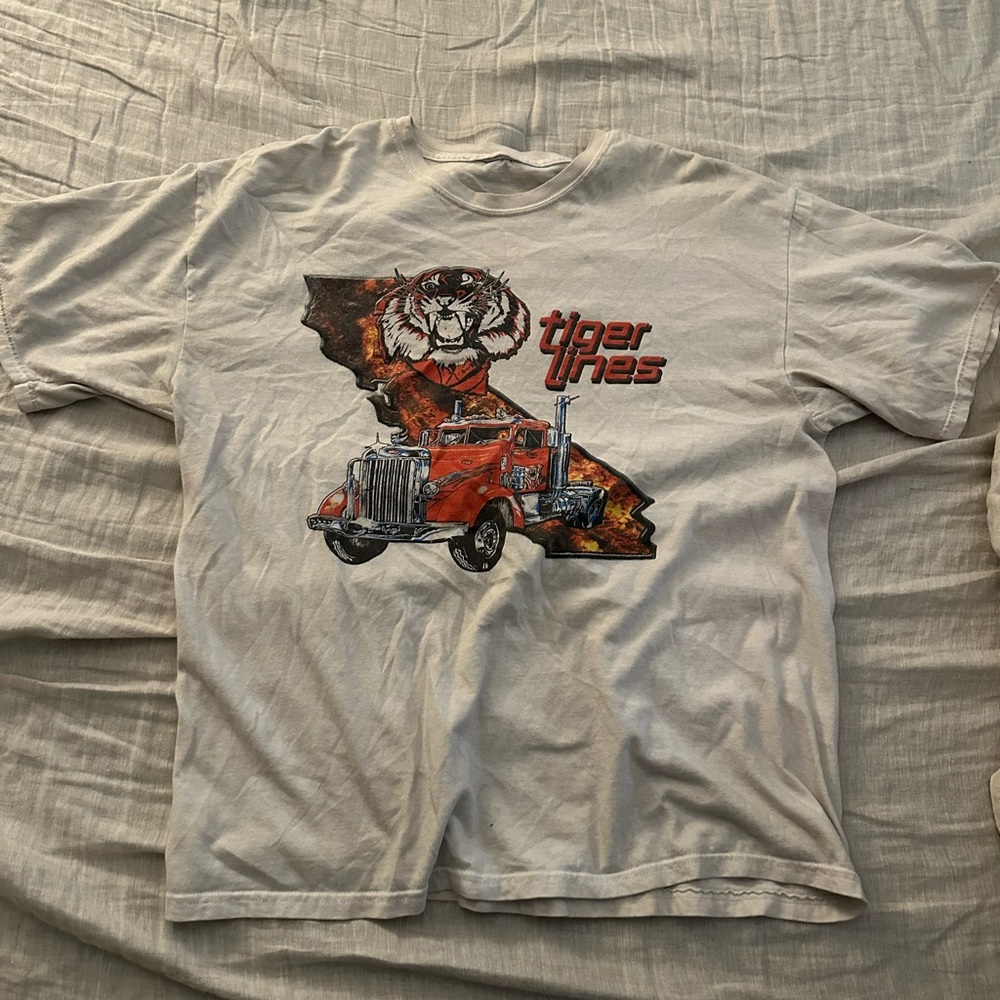 Tiger Lines Vintage Tee